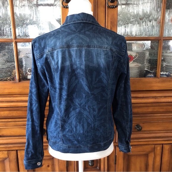 EUC Joseph Ribkoff leaf print jacket - Picture 3 of 8